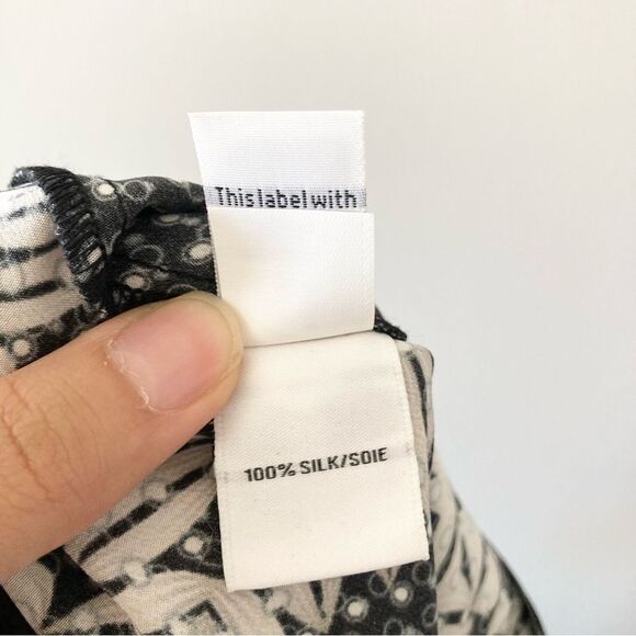 Diane Von Furstenberg Shany Abstract Floral Lace Jumpsuit in Black Nougat Size 2 - Picture 7 of 7